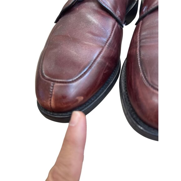Allen Edmonds Kennett Mens Brown Leather Oxford Shoes Size 9 EEE SKU8126 main image 12